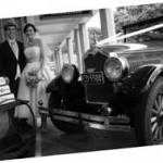 vintage car to the hawkes bay wedding